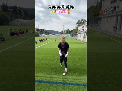 Keeperbattle 🥇🏆 #gripmode #goalkeeper