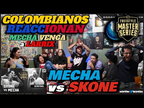 🔴 COLOMBIANOS REACCIONAN a MECHA vs SKONE - MECHA VENGA a LARRIX [FMS INTERNACIONAL 2023]
