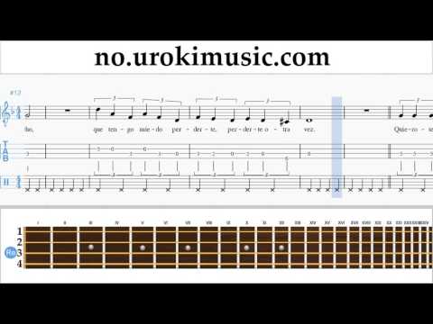 Banjo Kurs (Irsk Tenor) Besame Mucho Trening Studie Del 2 um-b935