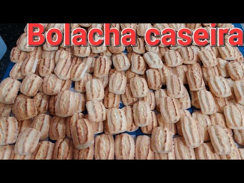 BOLACHA CASEIRA COM POLVILHO E SAL AMONÍACO,  SUPER MACIA