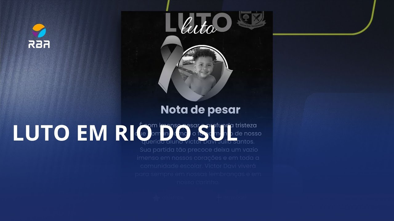 Luto em Rio do Sul