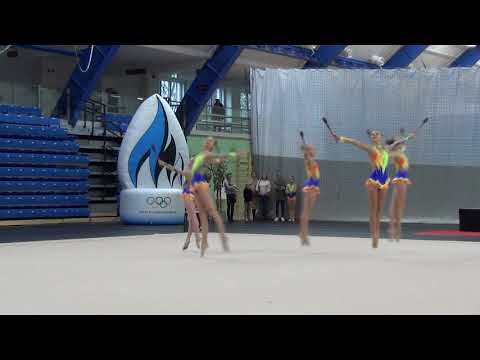 VK Janika Tallinn juunior 10 clubs 1 katse Eesti MV 2017 rühmkavades  1