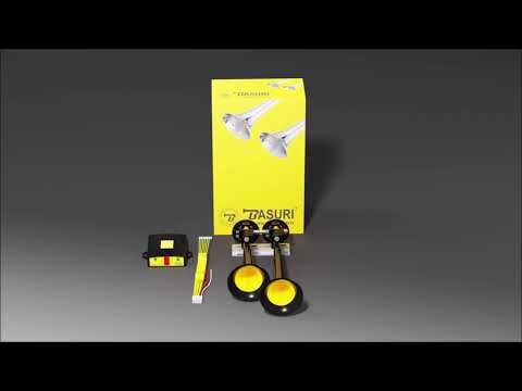 12v / 24v Basuri ® 2 Trumpet air horn 12 sounds