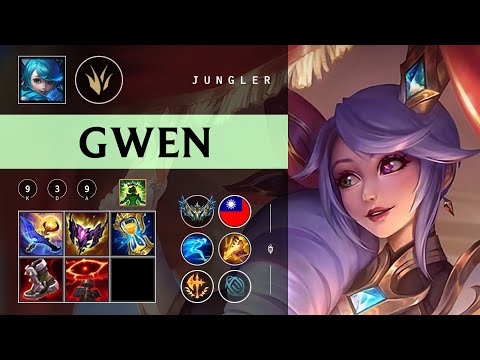 Gwen Jungle vs Nidalee - TW Challenger Patch 26.01