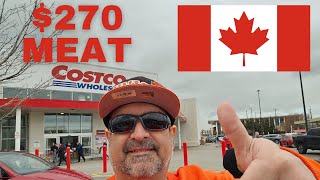 $270 Meat Grocery Shopping Costco Canada Who can afford?