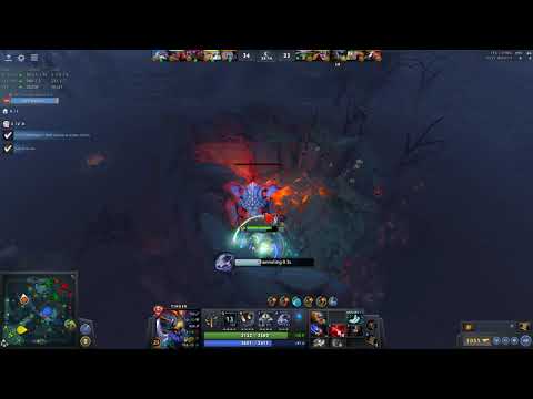 Tinker Solo Killing Roshan