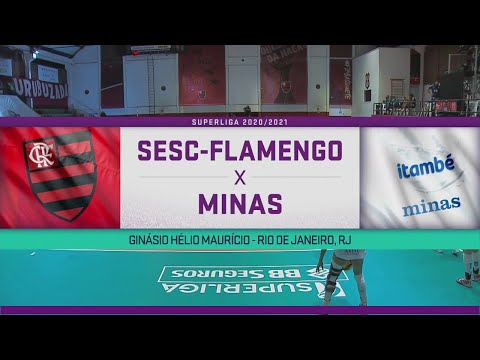 Sesc Flamengo x Minas (1º set) | 23/02/21 | Superliga Feminina de Vôlei