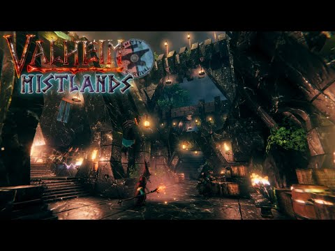 Valhiem Mistlands: Building a MASSIVE Dwarven Castle! My most EPIC Mistlands build yet!
