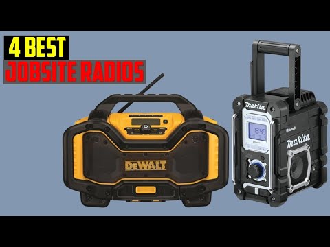 ✅ Best Jobsite Radios in 2025 | Top 4 Best Jobsite Radios in 2025