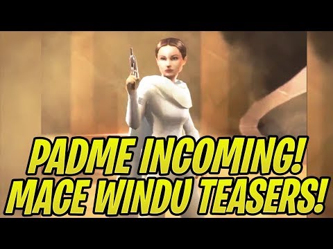Padme Amidala Legendary Event Incoming! Mace Windu Rework Teasers!? | SWGoH
