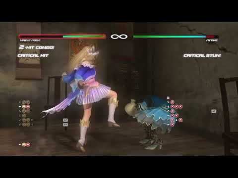DEAD OR ALIVE 5 Last Round Marie Rose Home combos