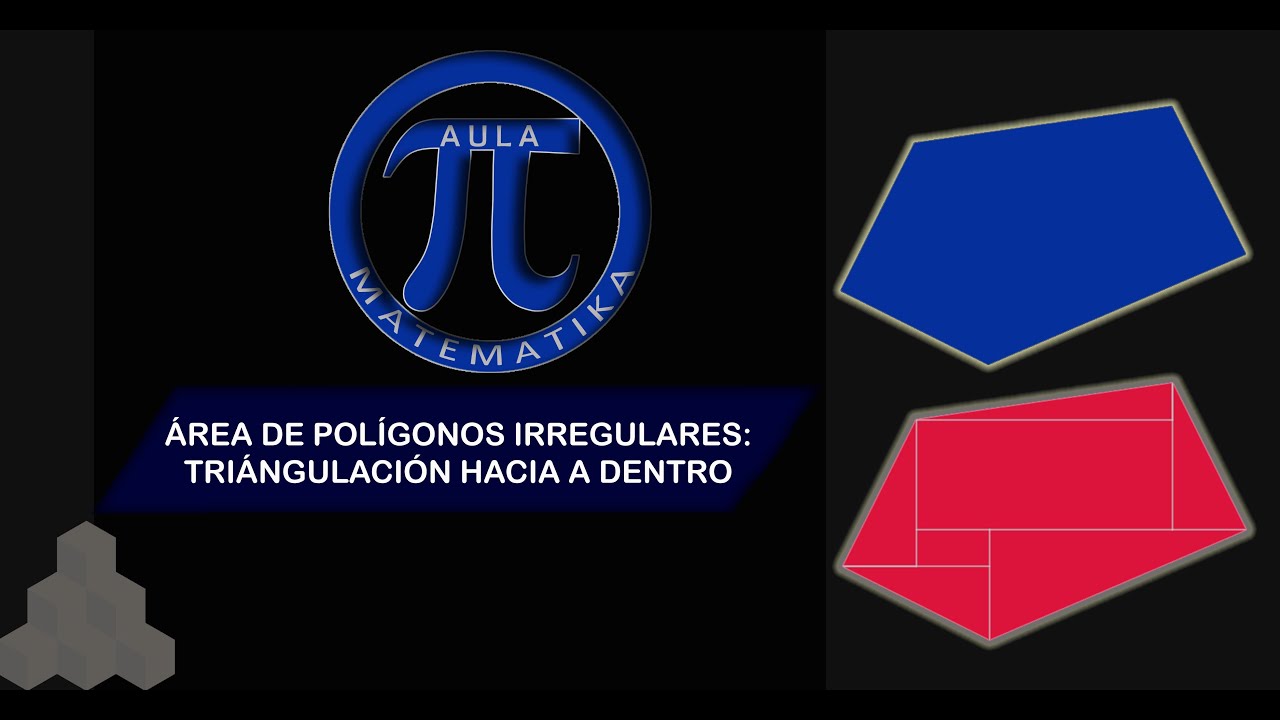 Área de polígono irregular: triangulación hacia adentro