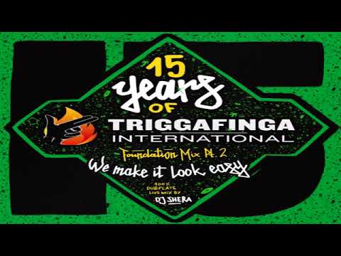 TRIGGAFINGA INTL - 15TH ANNIVERSARY - WE MAKE IT LOOK EASY (100% Roots Reggae Dubplates Pt2)