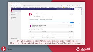 Download the video "Installing Flare™ Python Extensions on Windows"