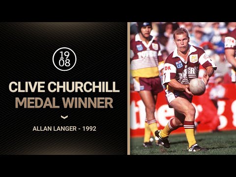 Classic Clive Churchill Medal Highlights | Allan Langer | 1992