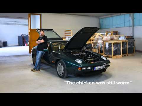 The man who raced death, and won. Porsche 928 s