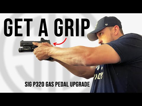 Sig Sauer P320 Gas Pedal: Upgrade Your Recoil Management & Your Grip