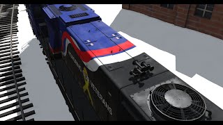 NS SD60E #6920 with a K5LAR24