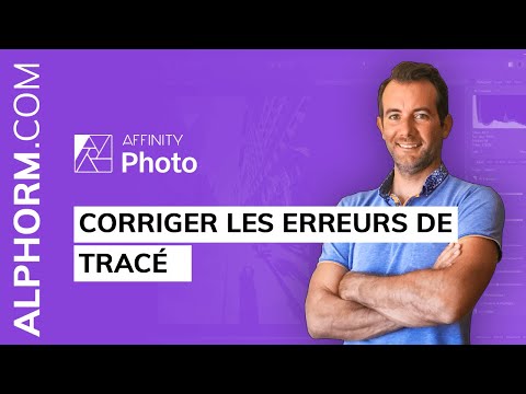 Comment corriger les erreurs de tracé sous Affinity Photo