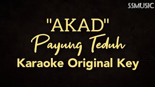 Download lagu Payung Teduh - Akad (Karaoke version - no vocal | Original key) mp3
