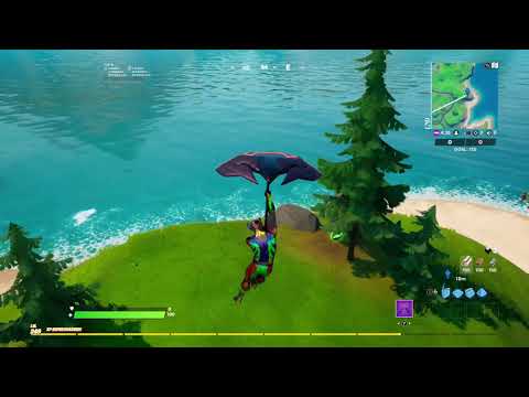 Fortnite - All 4 Green XP Coins Locations, Week 9! Dream Of Green Punch Card! Chapter 2, Season 4!