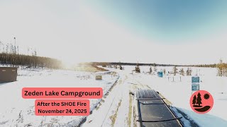 Zeden Lake Campground: After the SHOE Fire - Fall 2025 Update