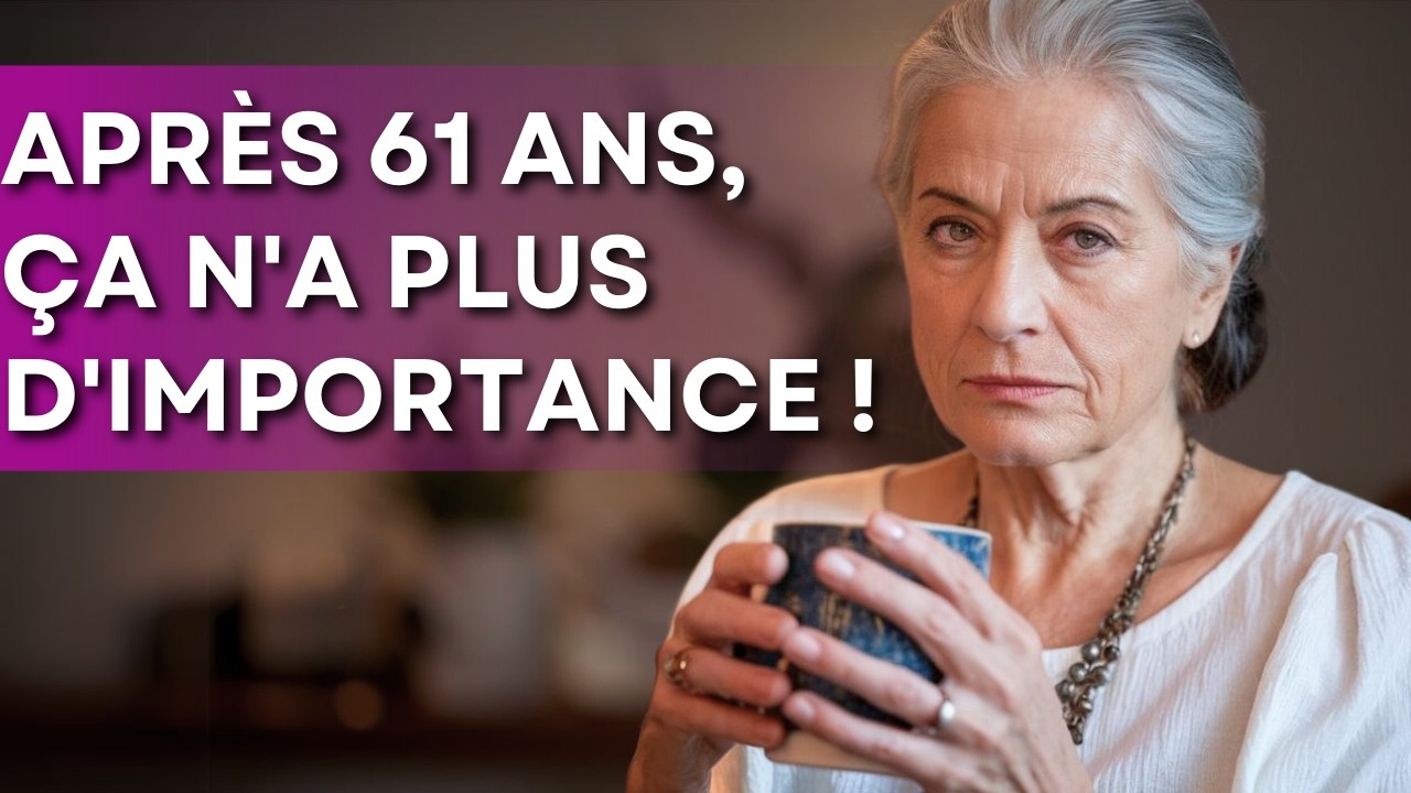 9 choses qui n'ont plus de sens ni d'importance après 61 ans !