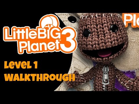 LITTLEBIGPLANET 3: Part 1 Walkthrough (PS4)