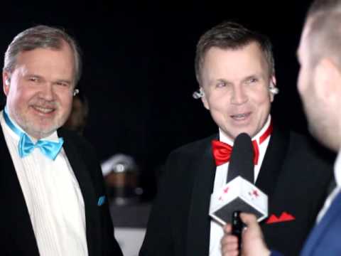 Herreys backstage i BOXEN