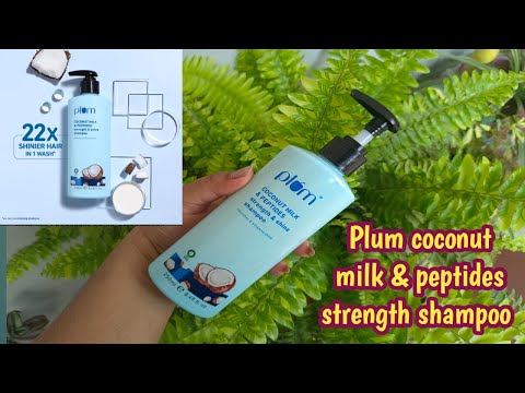 Plum Goodness Coconut Milk & Peptides Shampoo| plum...