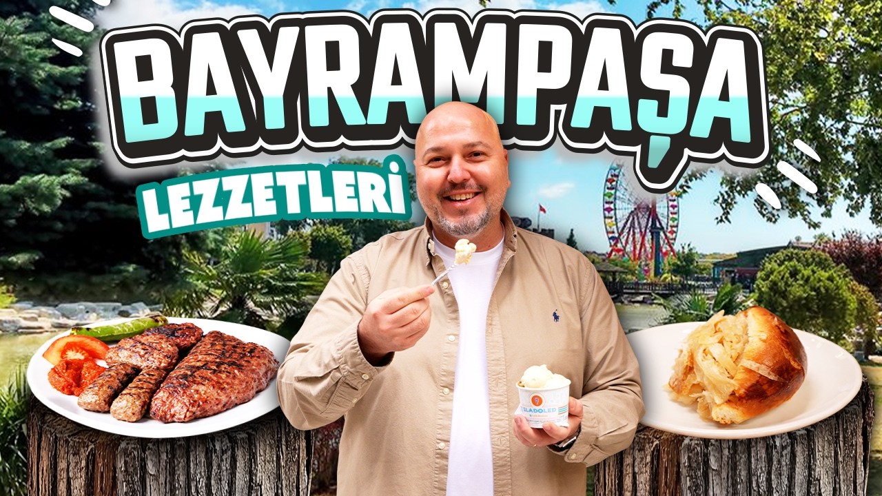 BAYRAMPAŞA LEZZETLERİ | Simit Poğaça, Üsküp Kebabı, Cevapi, Pljeskavica