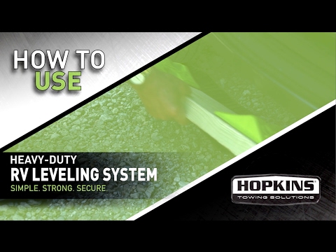 How To Use RV Leveling System