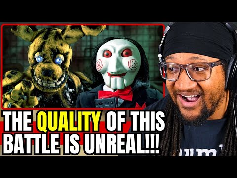 WIDD REACTS: Jigsaw vs Springtrap (RAP BATTLE) Freshy Kanal