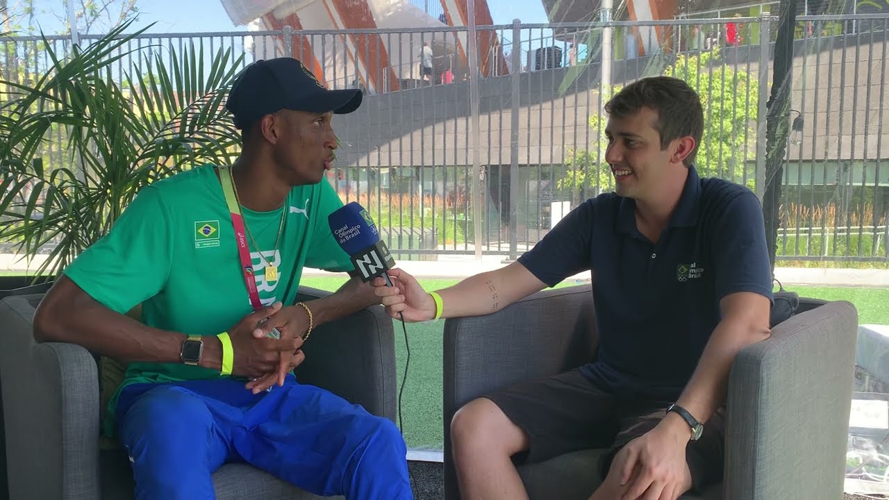 ENTREVISTA EXCLUSIVA - Alison dos Santos fala sobre o ouro no Mundial e faz revelação inédita