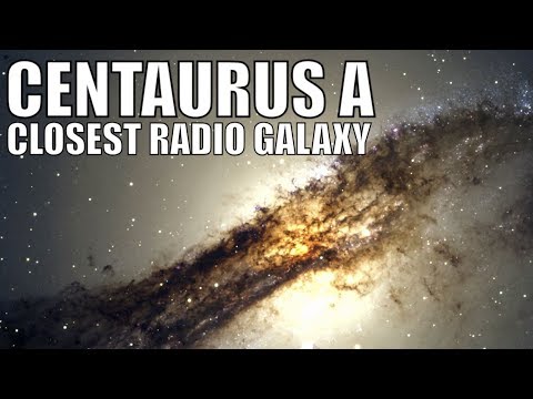 CENTAURUS A - Closest Quasar/Radio Galaxy to Us