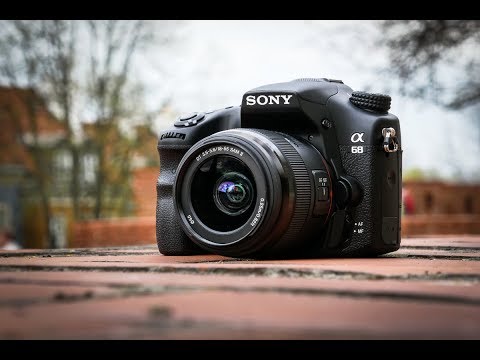 Sony A68 SLT Camera Black