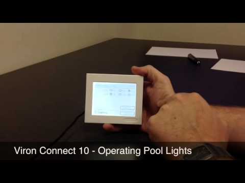 Operating pool lights