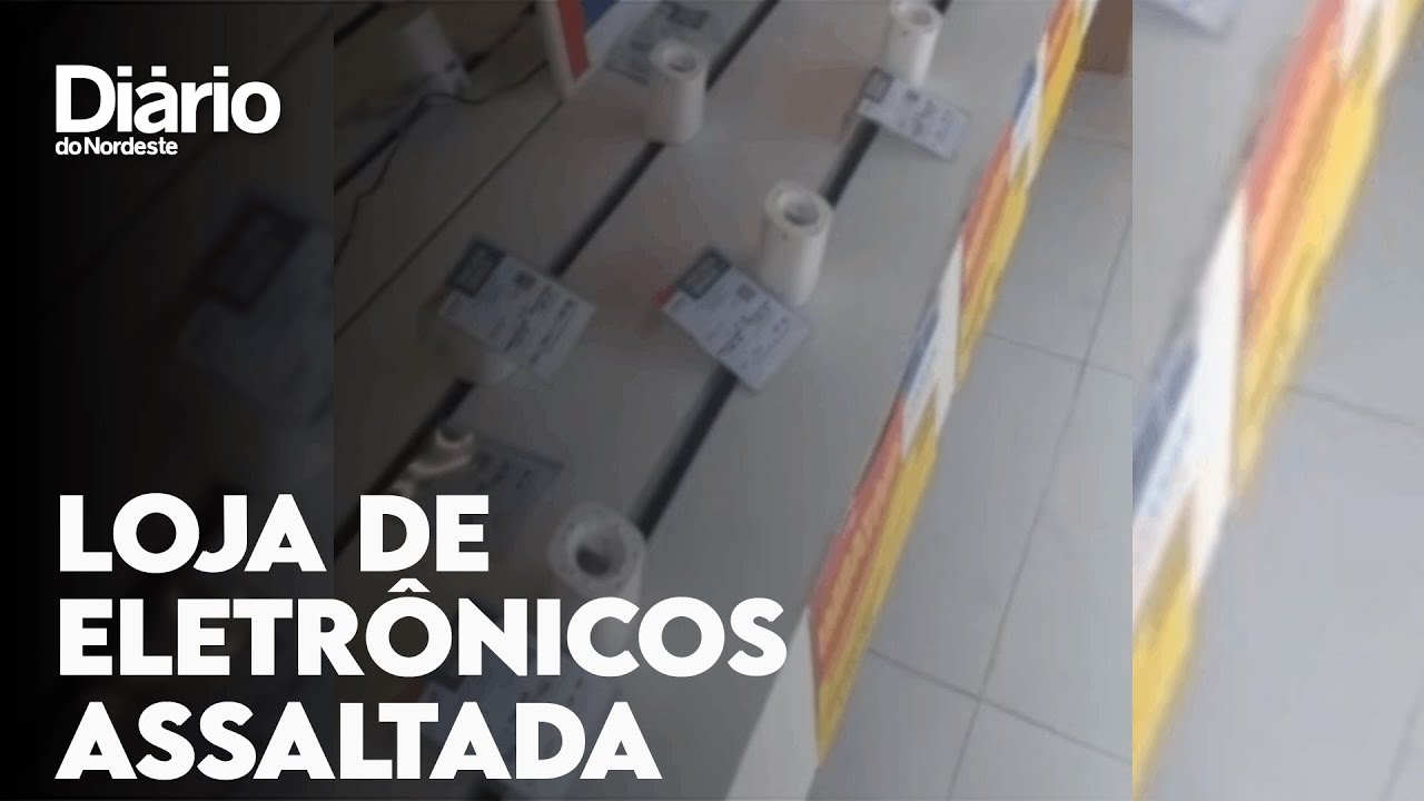 Imagem da notícia Criminosos assaltam loja de eletrodomésticos e levam celulares no Montese 