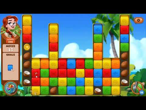 Lost Island: Blast Adventure - Level 296 (No Boosters) HD