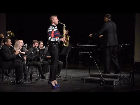 Rhapsody for Alto Saxophone and Band - André Waignein || Jared Waters