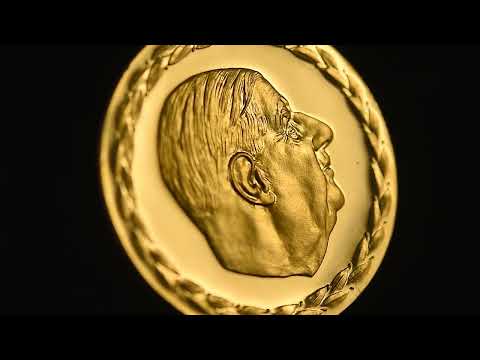 Frankreich, Medaille, Charles de Gaulle 1890-1970, 1970, STGL, Gold