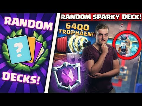 SPARKY RANDOM DECK CHALLENGE! | Erster Sparky Spieler wurde Ultimativer Champion!