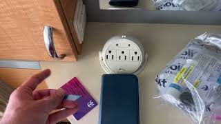 Day 1: Balcony Room Tour of Cabin #14220 on Oasis of the Seas