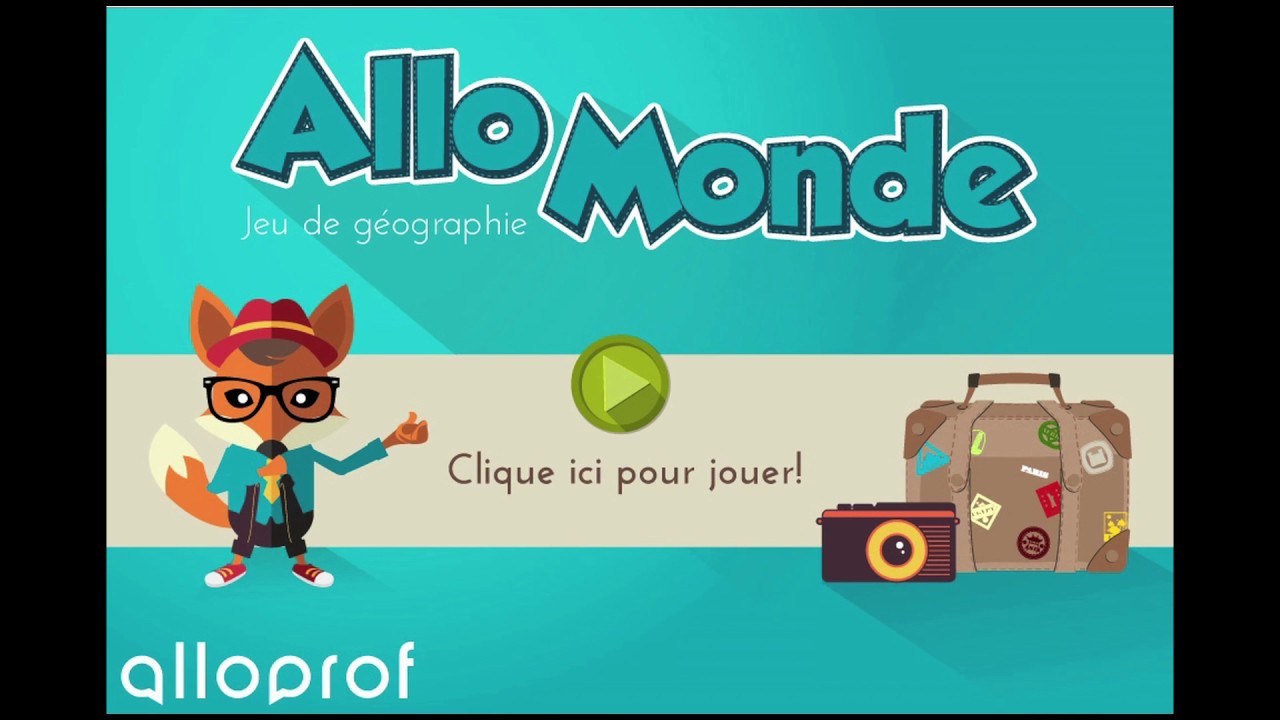 Allo Monde : le nouveau jeu de géographie | Alloprof