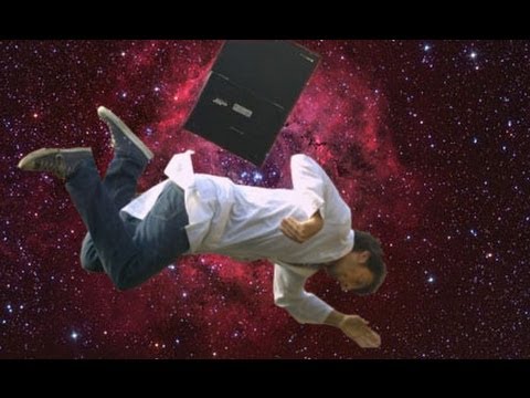 スペースノートパソコン - スローモ・ガイズ (Space Laptops - The Slow Mo Guys)