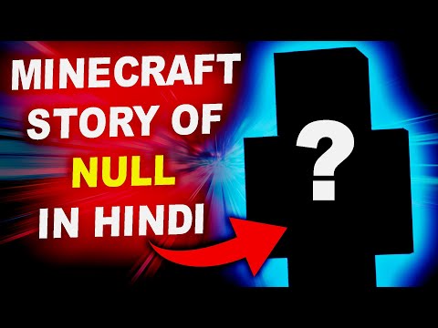 Minecraft Story of The Null in Hindi | Minecraft Mysteries Episode 14 | Minecraft Creepypasta Story