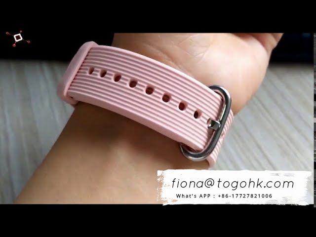 Vídeo relacionado con Yisica Correa para 22mm 20mm Reloj Inteligente Hombre Mujer, Liberación Rápida de Silicona Suave Pulseras de Repuesto (Negro, 22mm)