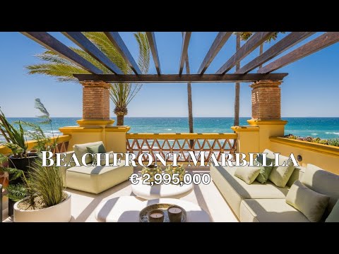 Casa Samudra – Luxury Beachfront Apartment in Río Real, Marbella
