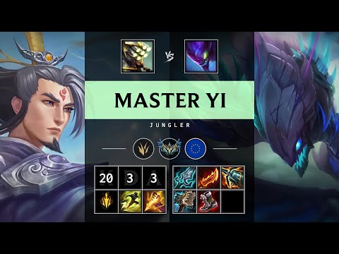 Master Yi Jungle vs Kha'Zix - EUW Challenger Patch 25.11