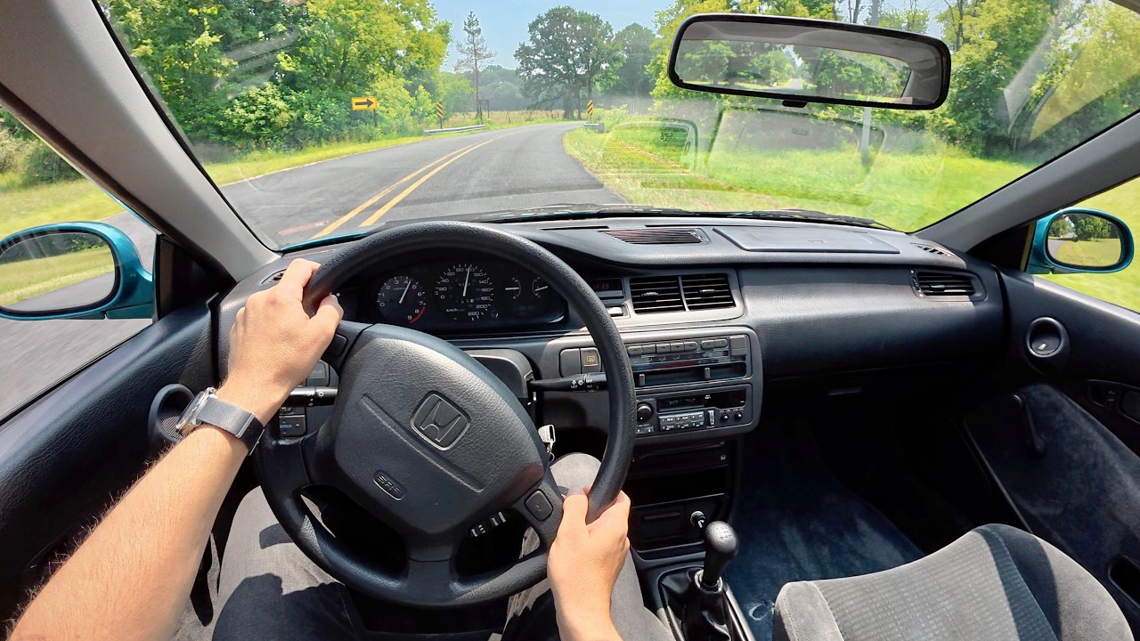 1995 Honda Civic Si - POV Driving Impressions